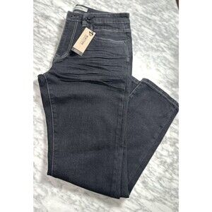 Kenneth Cole Slim Fit Reaction Jeans Mens 32 x 30 Gray Pewter Stretch Tapered
